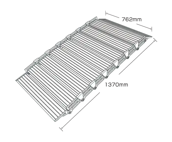 ロールスロープ・アクセスＳ寸法図